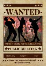 Tarbert Music Festival needs YOU!