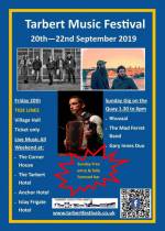 Tarbert Music Festival - just around the corner!